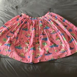 Pinup Couture Peter Pan style circle skirt.